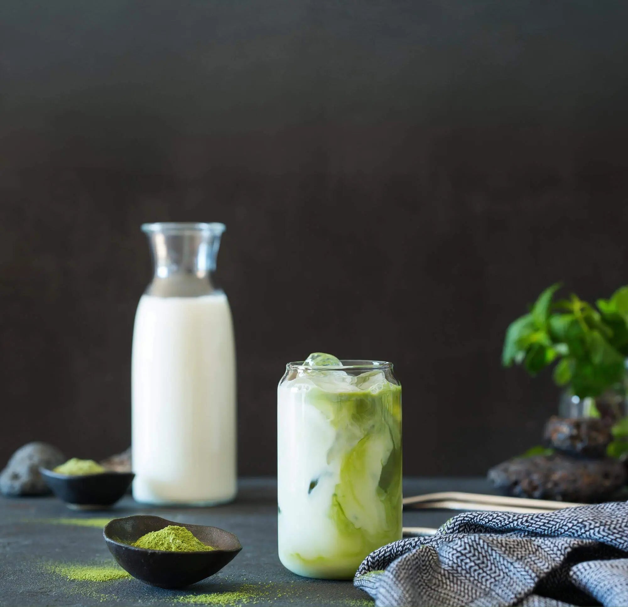 How To Make Matcha Green Tea Latte | Leigh Leaf